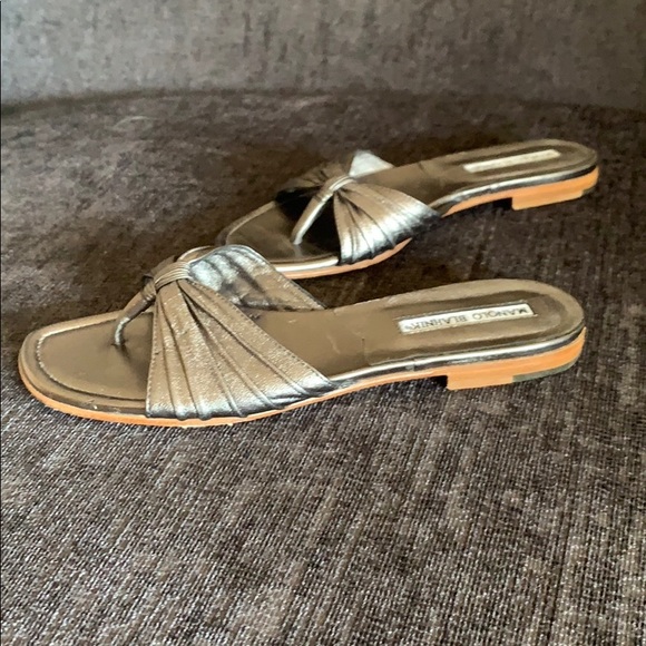 Manolo Blahnik sandals 36.5 fits like 6.5 - Picture 2 of 8